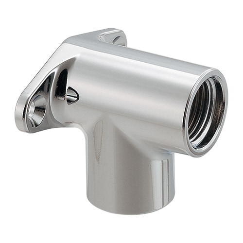 クローム座付水栓エルボ