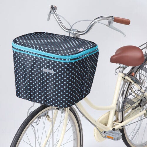 川住 2段式前カゴカバー BL