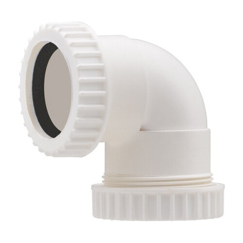 さしこみエルボ ホワイト