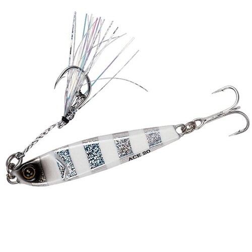 HB ジャックアイ 銀青夜光ゼブラ