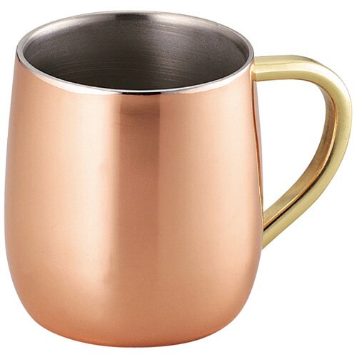 純銅2重マグカップ250ml