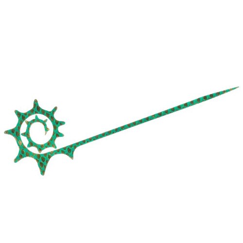 HB ネクタイ ドラゴン キンピカグリーン