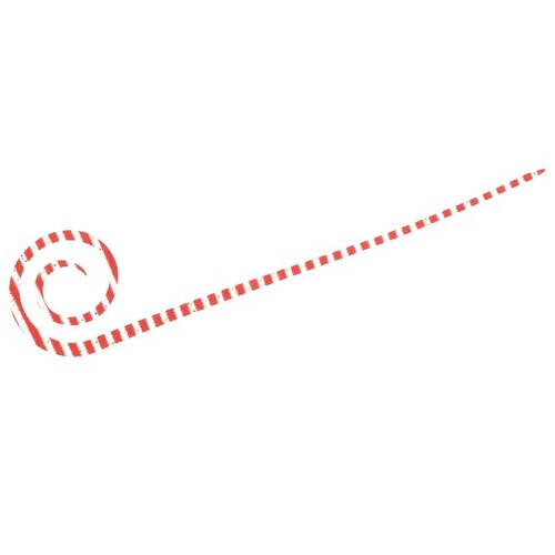 HB カスタムシリコンネクタイ エビレッドゼブラ