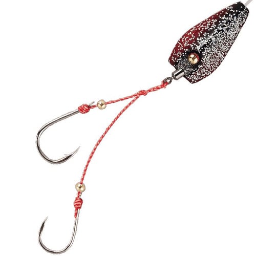 HB 無双真鯛テンヤ 海老レッドラメ