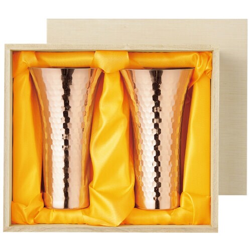 純銅ビアカップ380ml 2PCセット