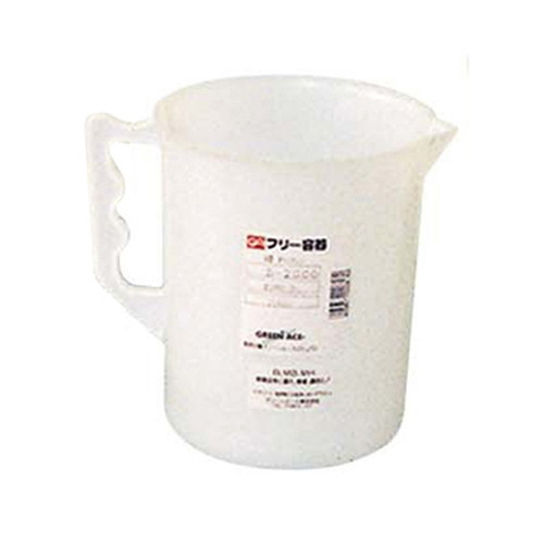 B−2000 GA ポリ手付ビーカー 2L