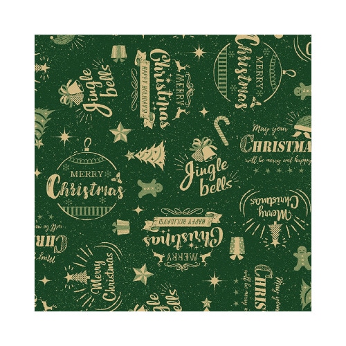 包装紙10枚ロール コルテスグリーン半才判