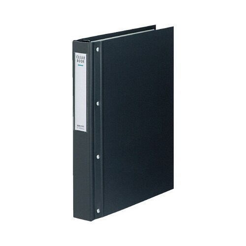 クリヤブック替紙式A4縦40枚P濃灰X10