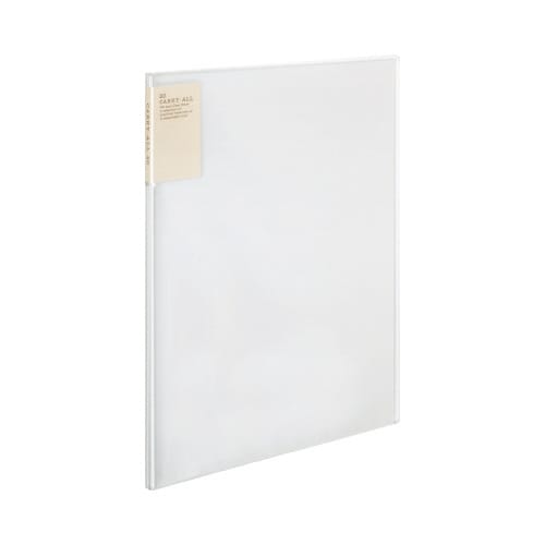 クリヤーブック キャリーオール背PB4透明X12