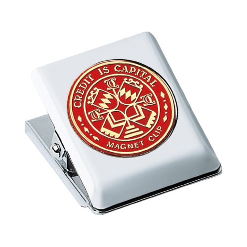 マグネットクリップ特大 口幅51mm 赤X5