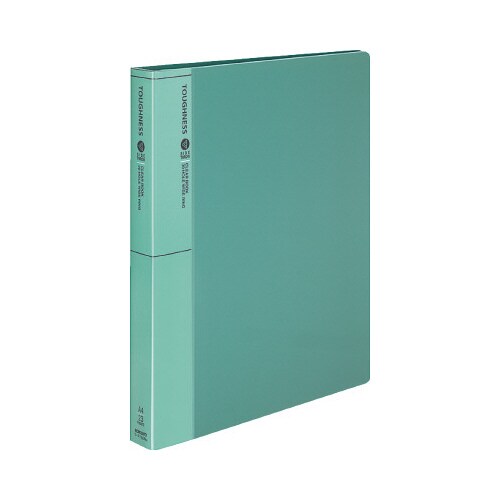 クリヤーブック タフネス サイドスローA4 緑X3