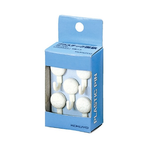 プラスチック画鋲フックタイプ5本入詰合わせX5