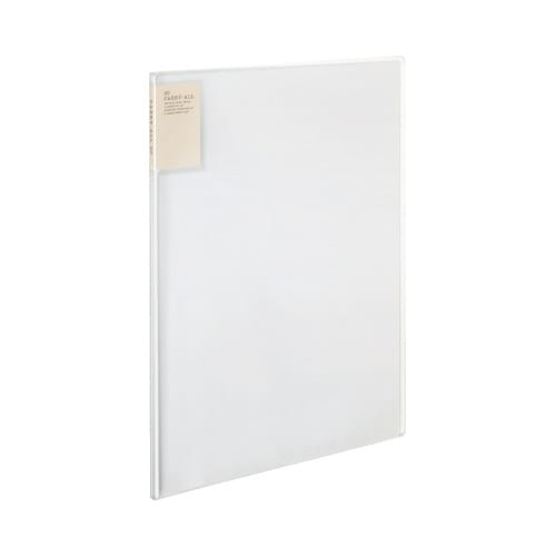 クリヤブックキャリーオール背ポケットA3透明X12