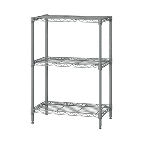 カラーメタルラック 幅550×高さ800 DGY