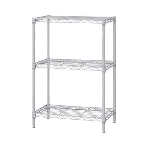 カラーメタルラック 幅550×高さ800 LGY