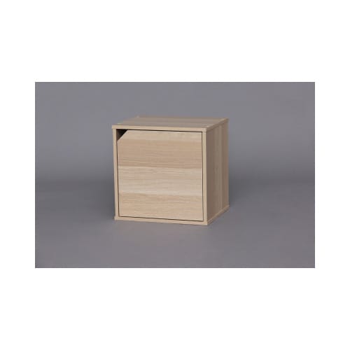 カラーキュビック 扉付 ナチュラル