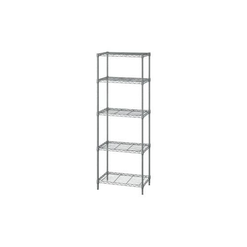 カラーメタルラック ハイタイプ55×160DGY