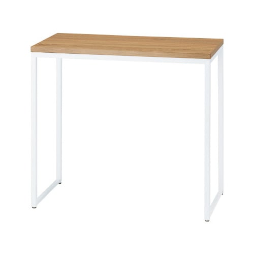 ショーテーブル ラスティック×ホワイト W89.8