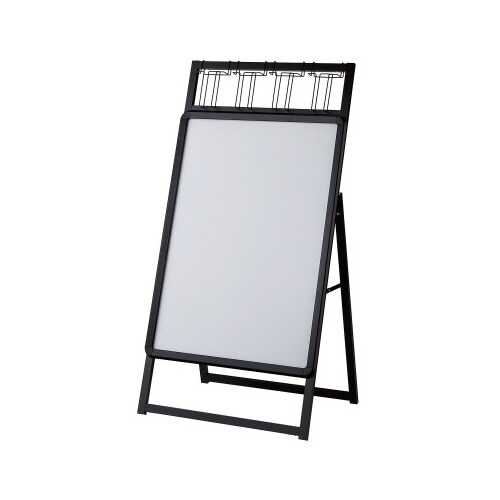 パンフレット差付 ポスタースタンドA1 ブラック