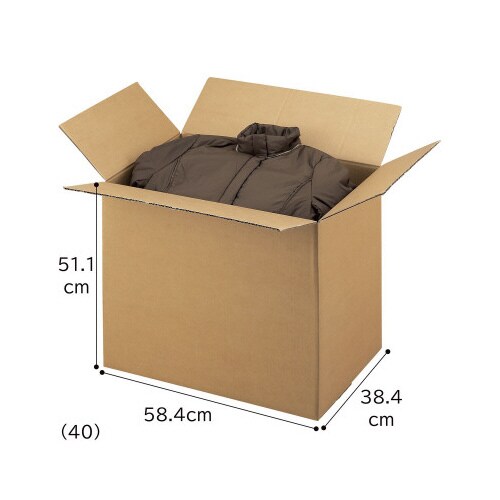 ダンボール W58.4×D38.4×H51.1cm