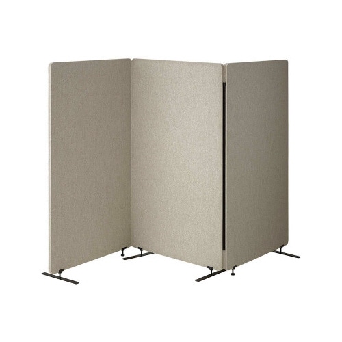 吸音パーティション3連 W90×H150 通常脚