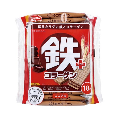 鉄+コラーゲンウエハース 18包