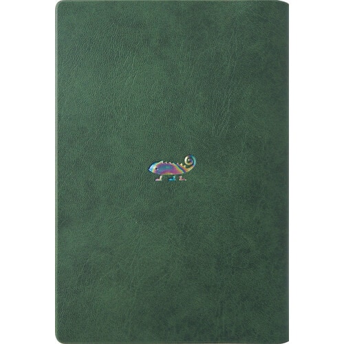 ブックカバー 文庫 ポイント カメレオン×3