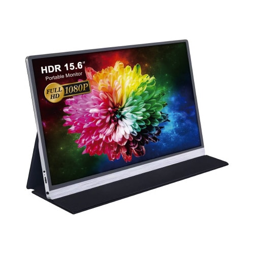 モバイルモニター15.6インチスタンド付 フルHD