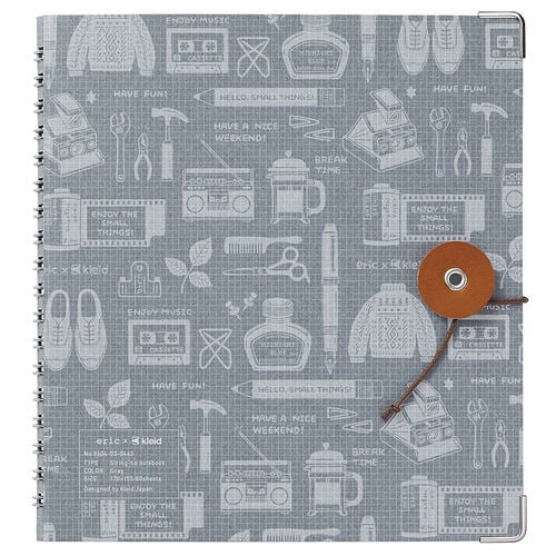 eric×Kleid スクエアノート グレー 3冊