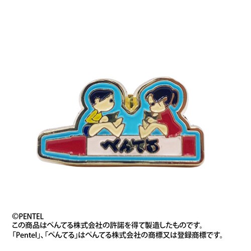 ピンバッジペンテルx4