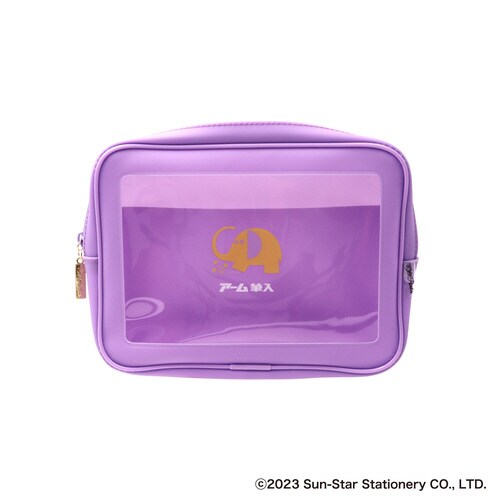 クリアポーチMアーム筆入れx3