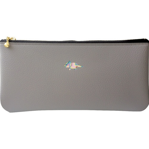 フラットペンケースワンポイントトリケラトプスx2