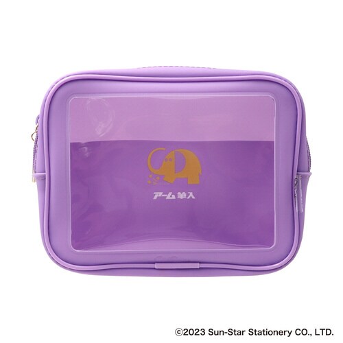 クリアポーチLアーム筆入れx3