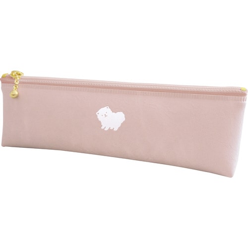 ペンケースワンポイントポメラニアンx2