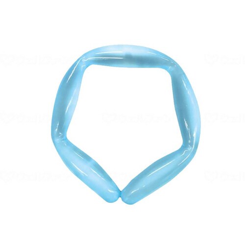 新素材ネッククーラー ペンタクール 青×4