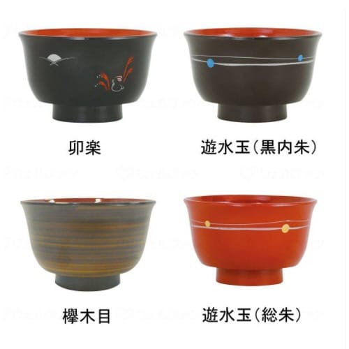 プチエイド汁椀 木目×15