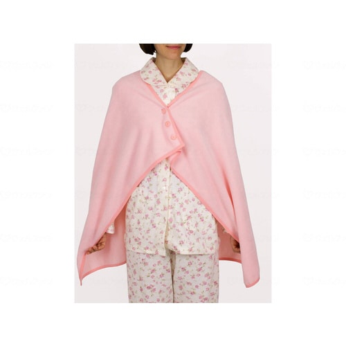 フリース マルチひざかけ/ピーチ×3