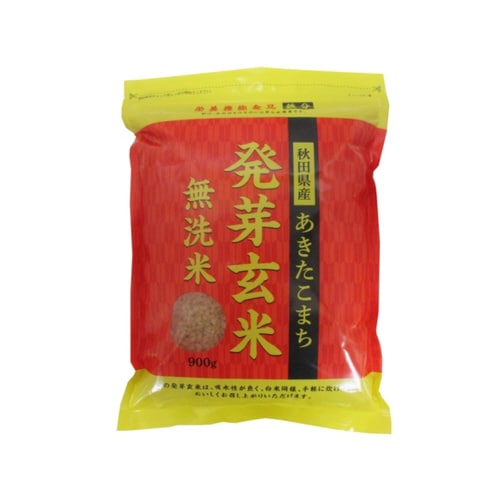秋田県産あきた小町発芽玄米鉄分900gx5