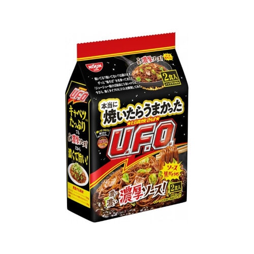 焼そばU.F.O.2食パック袋105gx2x9