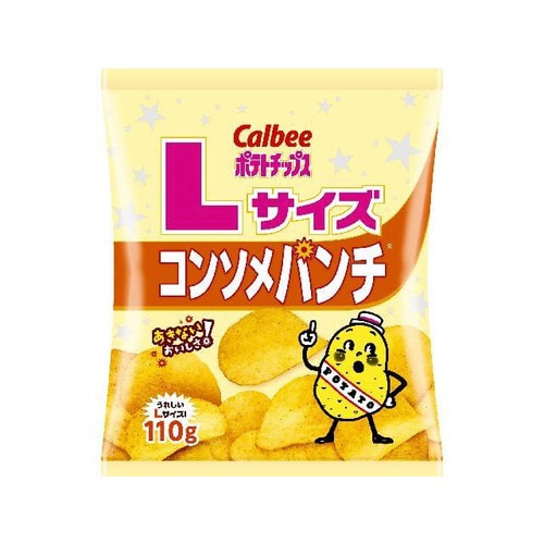 ポテトチップスコンソメパンチL110gx12