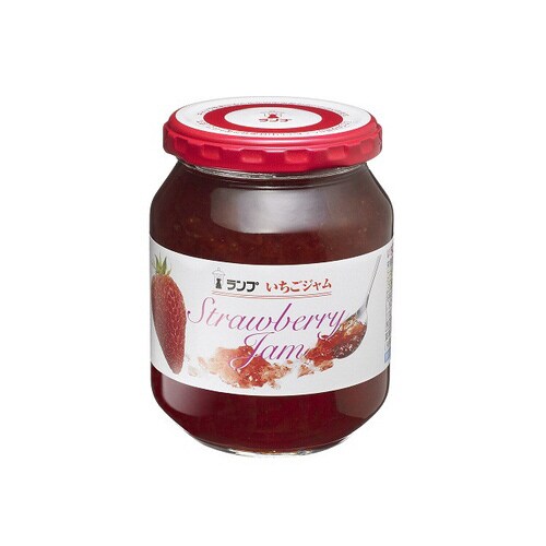 アヲハタランプいちごジャム瓶380gx12