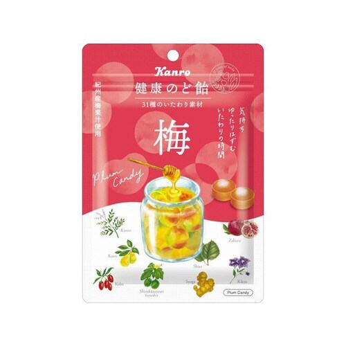 健康のど飴梅90gx6