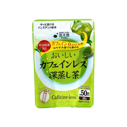 おいしいカフェインレス深蒸し茶40gx24