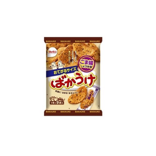 ばかうけごま揚1枚x9袋x20