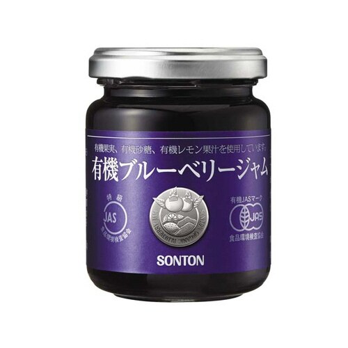 有機ブルーベリージャム瓶145gx6