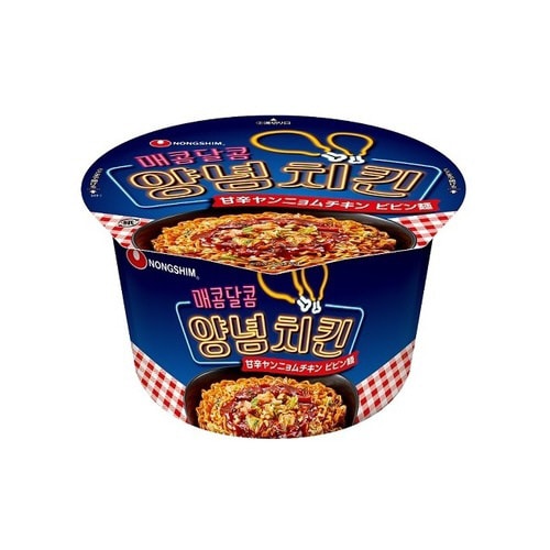 甘辛ヤンニョムチキンビビン麺カップ122gx12