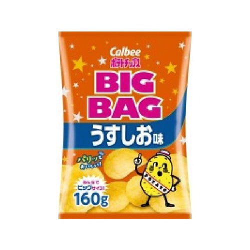 ポテトチップスうすしお味ビッグ160gx12