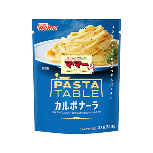 ママーパスタテーブルカルボナーラ240gx6