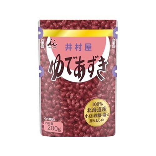 北海道ゆであずきパウチ200gx10