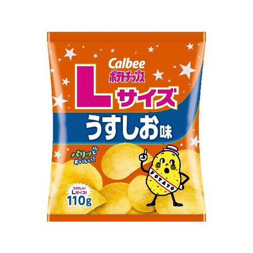 ポテトチップスうすしお味Lサイズ110gx12